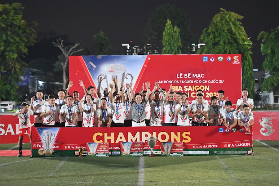 Bế mạc HPL-S12: Thiên Khôi FC vô địch với thành tích bất bại
