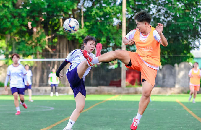 Đội nữ SHB trước cơ hội lên đầu bảng, Thu Thảo và Trà My muốn 3 điểm