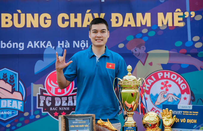 Phan Ngọc Việt và 10 năm đồng hành cùng Thể thao người Điếc Việt Nam