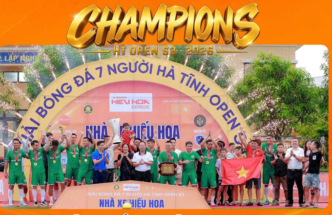 Khép lại hành trình HTO3 - Nhà xe Hiếu Hoa Cup 2026