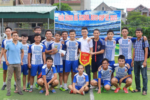 FC Friendly từng 2 năm liên tiếp vô địch School Boy Cup