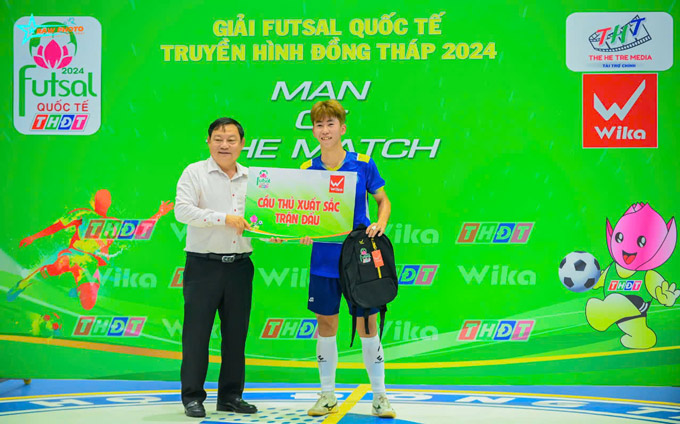 Trường Đại học Đồng Tháp ghi dấu ấn trong lần đầu tham dự giải Futsal Truyền hình Đồng Tháp 2024