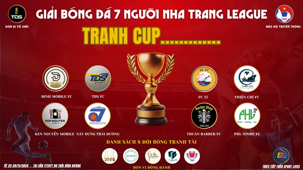 8 đội bóng tranh tài tại Nha Trang League 2024