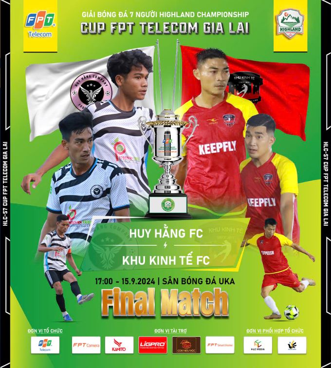 Nhận định chung kết Highland Championship 2024: Huy Hằng FC đại chiến Khu Kinh Tế FC