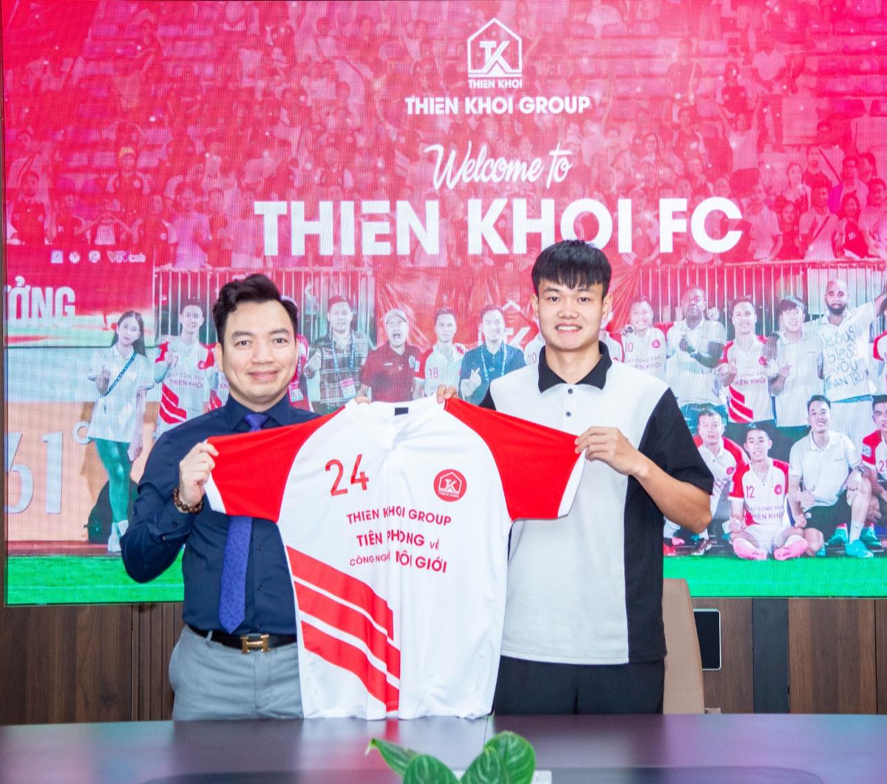 Đội trưởng trường ĐH Bách Khoa Hà Nội gia nhập Thiên Khôi FC