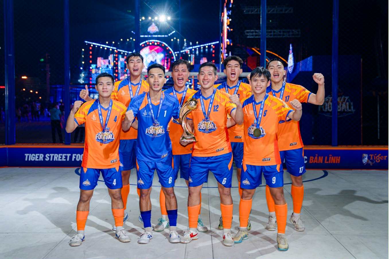 FC HTC vô địch Tiger Street Football 2025 khu vực miền Bắc