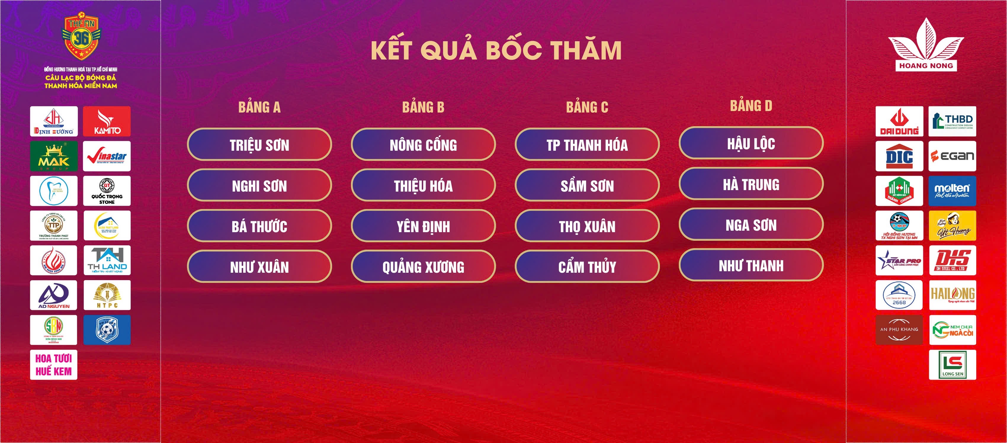 Giải bóng đá Thanh Hóa miền Nam hướng về đồng bào miền Trung