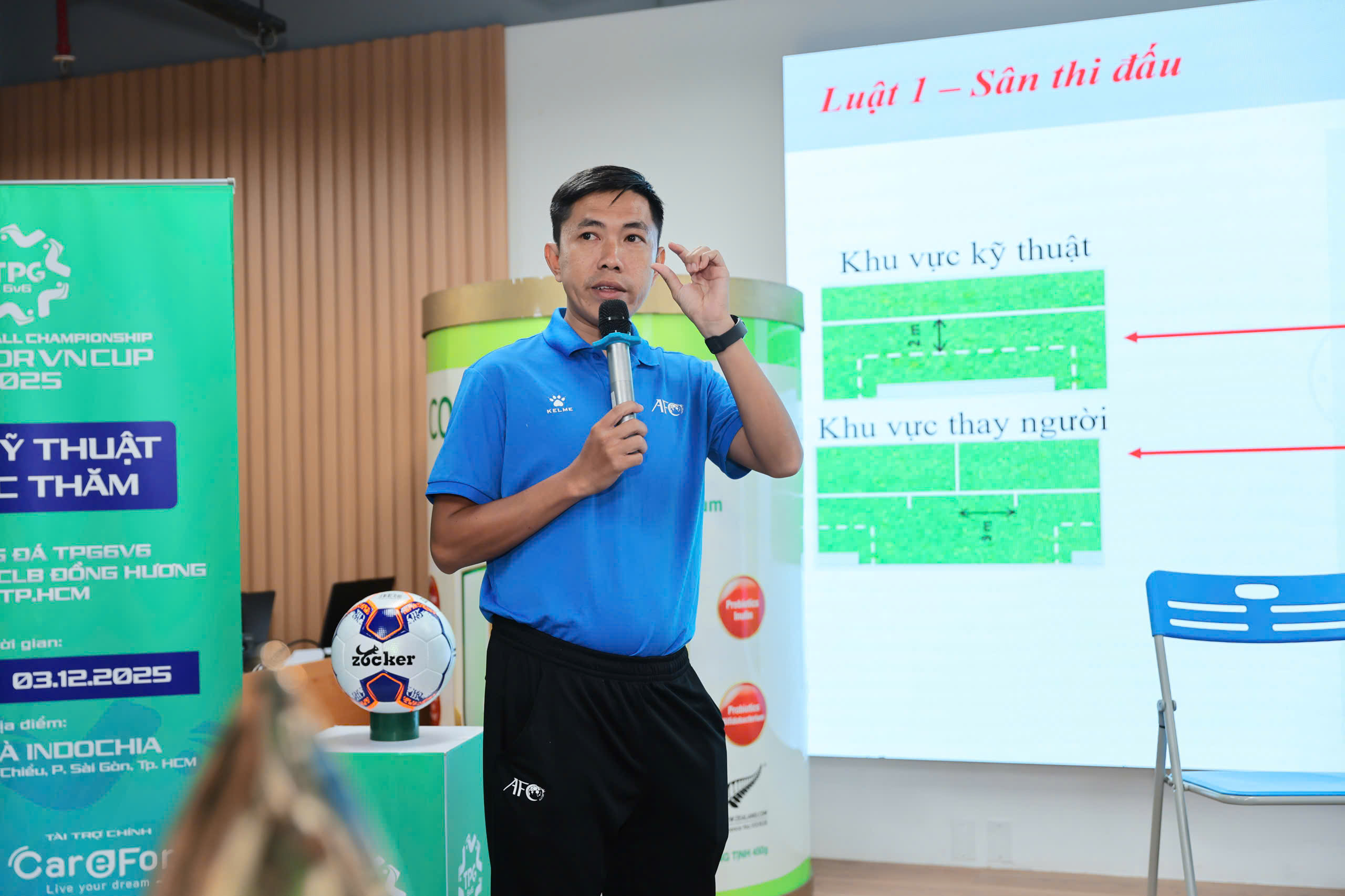 Bóng đá 6v6 lần đầu cập bến tại Việt Nam