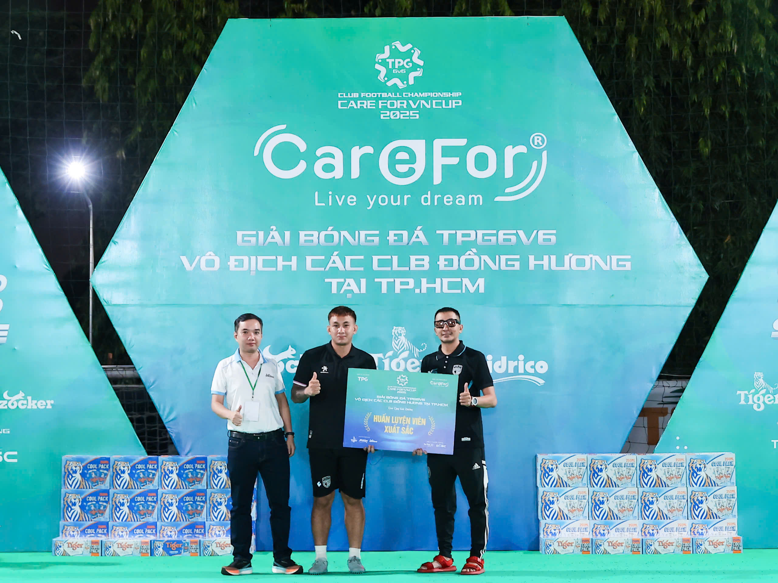 CTG Bình Định trở thành tân vương giải bóng đá 6 người đầu tiên ở VIệt Nam