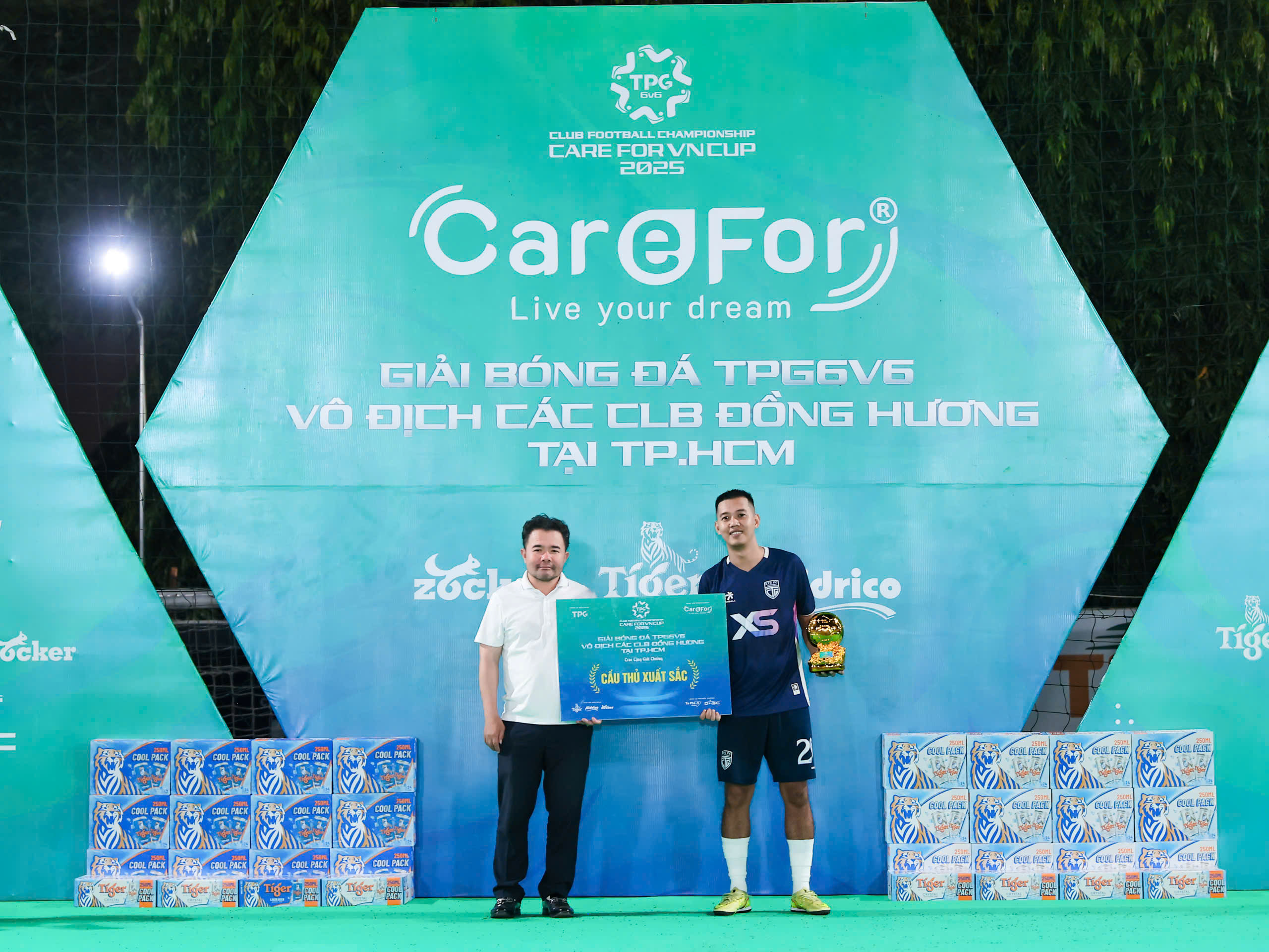 CTG Bình Định trở thành tân vương giải bóng đá 6 người đầu tiên ở VIệt Nam