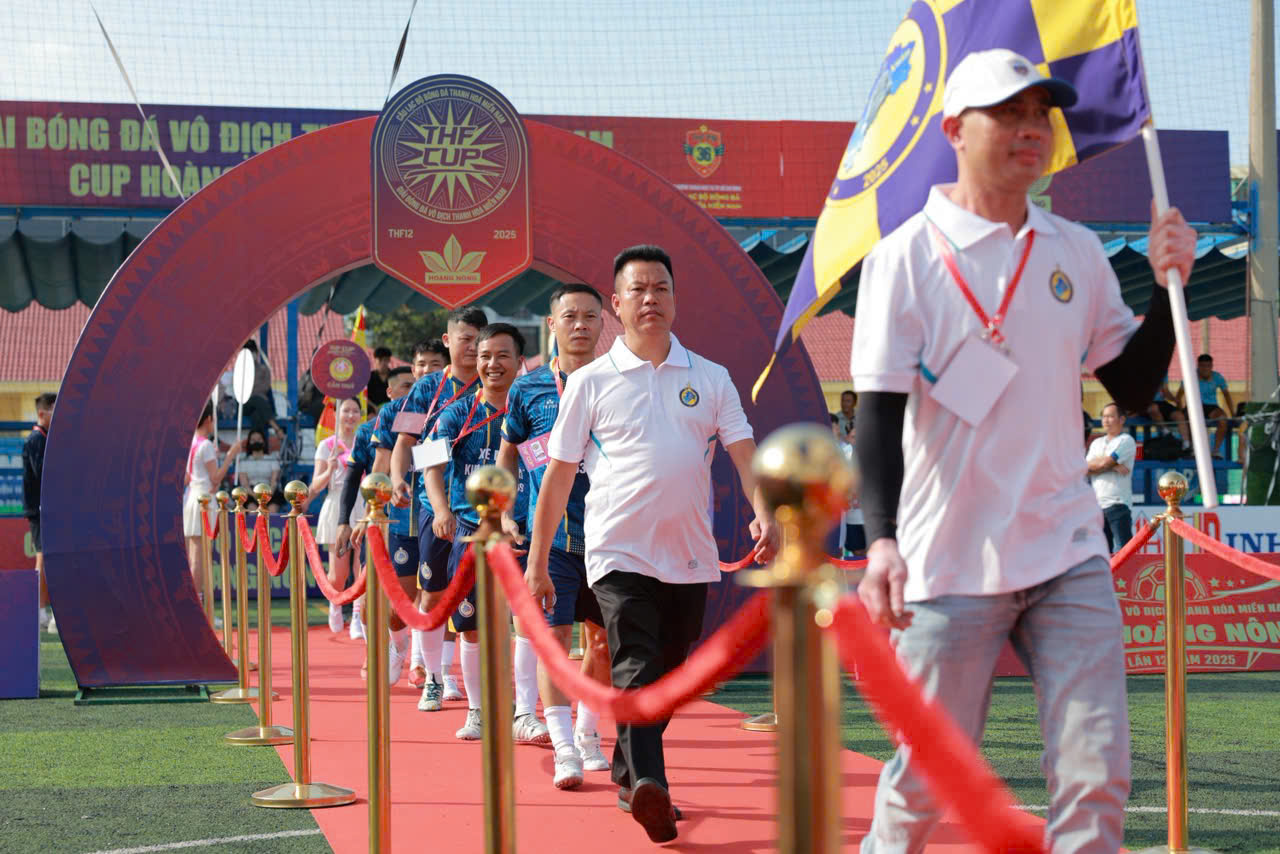 Khai mạc Giải bóng đá Thanh Hóa miền Nam lần thứ 12