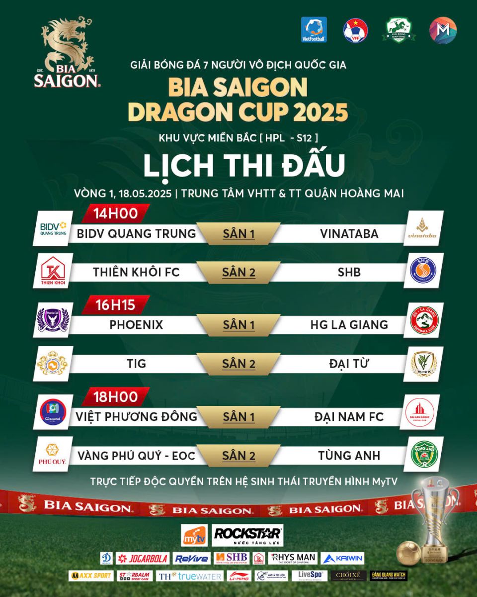 Thiên Khôi đụng độ SHB ngày khai mạc HPL-S12