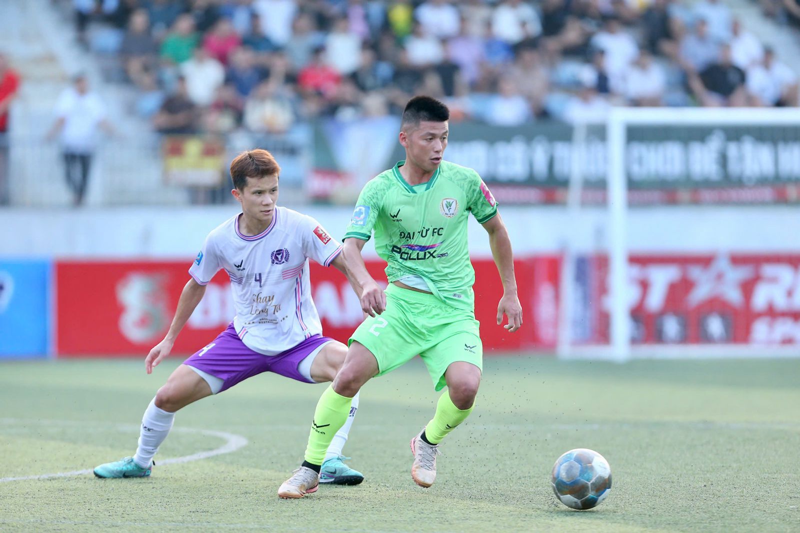 Vòng 2 HPL-S12: Đại Từ giành 3 điểm bản lĩnh, SHB và Thiên Khôi FC thị uy sức mạnh