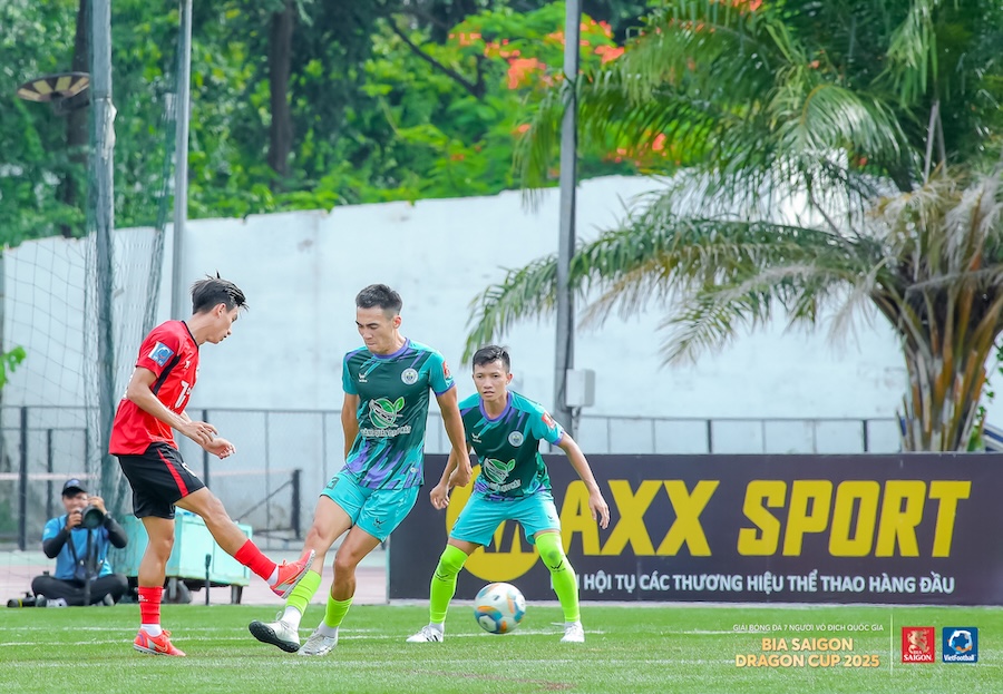 Thương hiệu MaxxSport đồng hành cùng Giải bóng đá 7 người vô địch Quốc gia Bia Saigon Dragon Cúp 2025 - Khu vực miền Nam (SPL-S7)