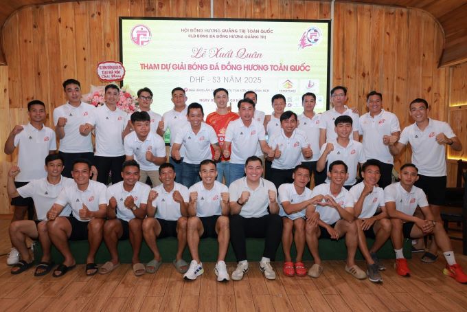 CLB Đồng hương Quảng Trị xuất quân tham dự Đồng hương toàn quốc 2025
