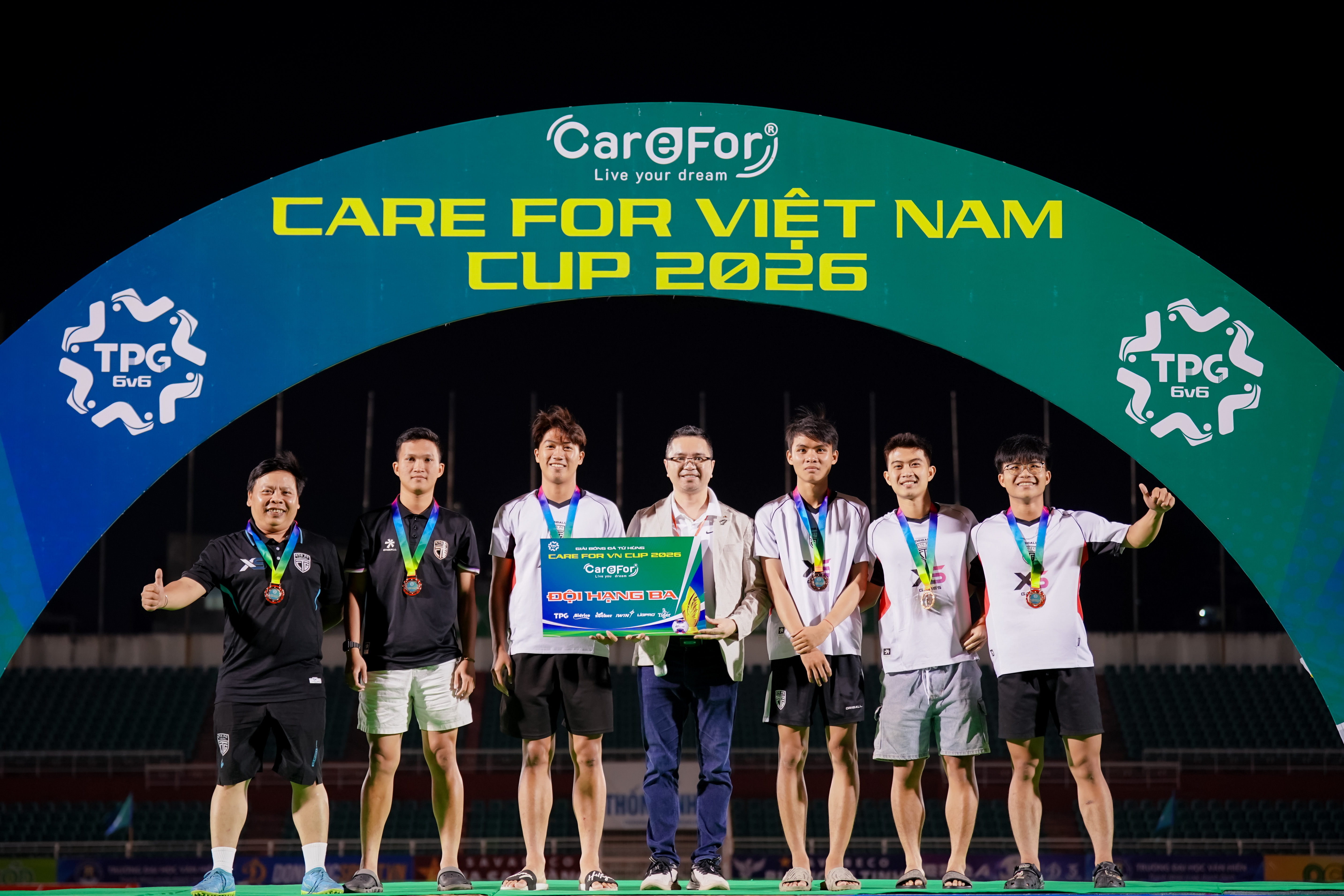Care For Việt Nam Cup 2026 lan tỏa yêu thương đến cộng đồng