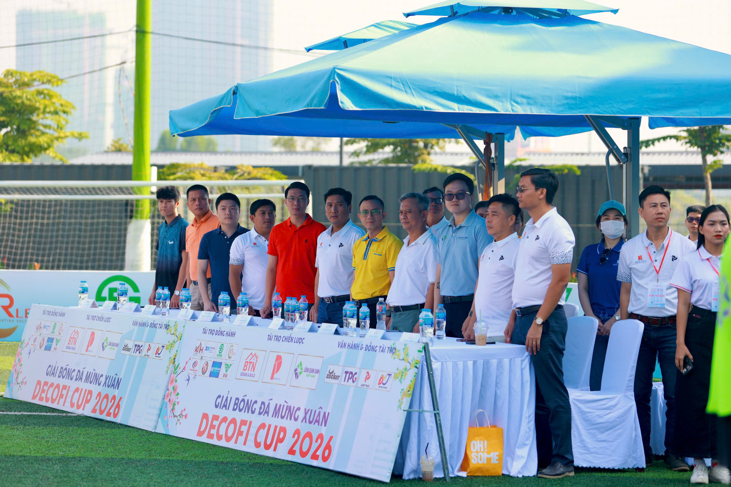 Sôi nổi giải bóng đá mừng Xuân - Decofi Cup 2026