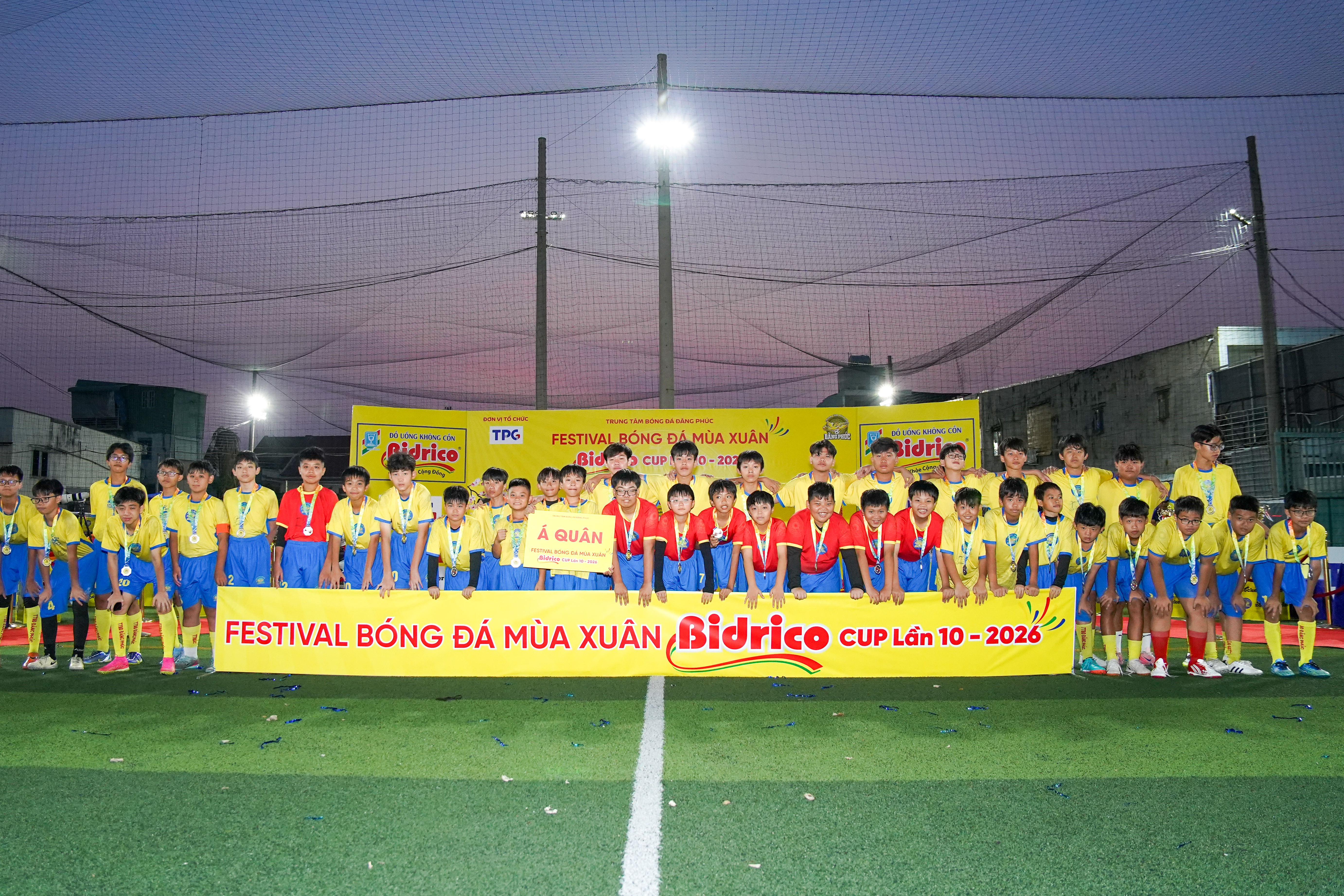 Trung tâm bóng đá Đăng Phúc lan tỏa yêu thương tại Festival bóng đá mùa Xuân 2026