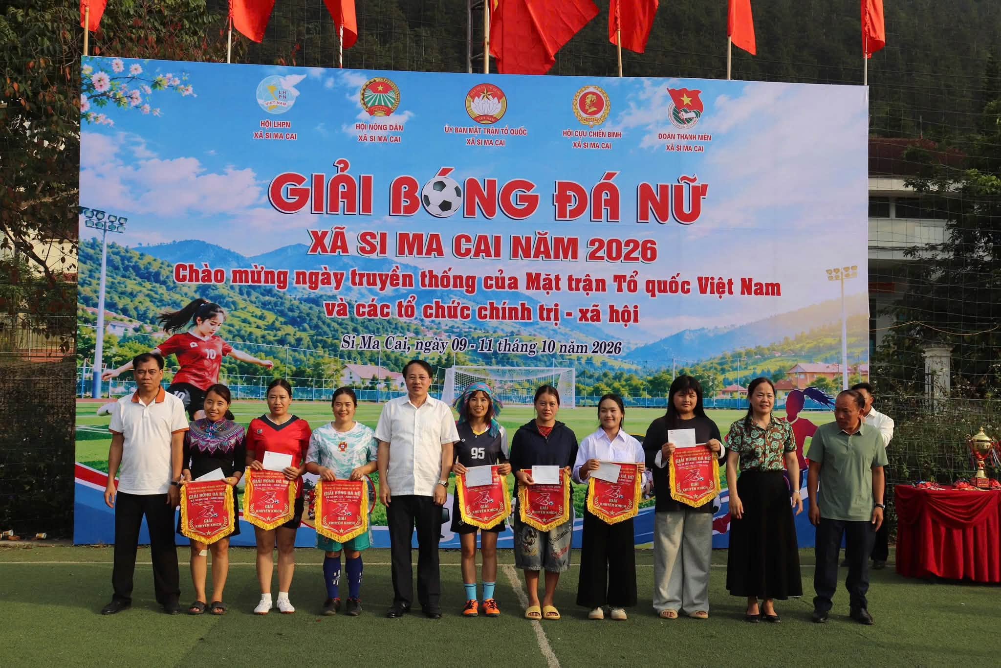 Đội Mầm non Cán Cấu vô địch giải bóng đá nữ Si Ma Cai năm 2026
