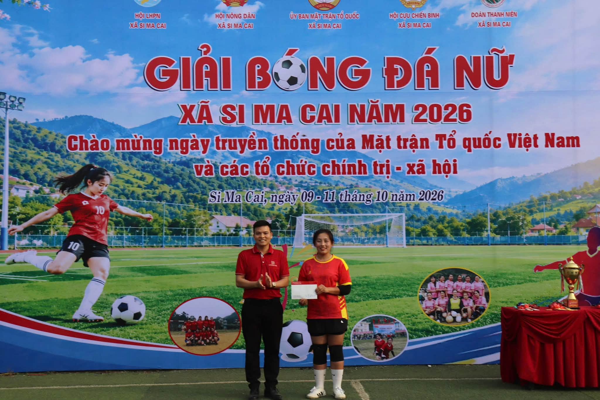 Đội Mầm non Cán Cấu vô địch giải bóng đá nữ Si Ma Cai năm 2026