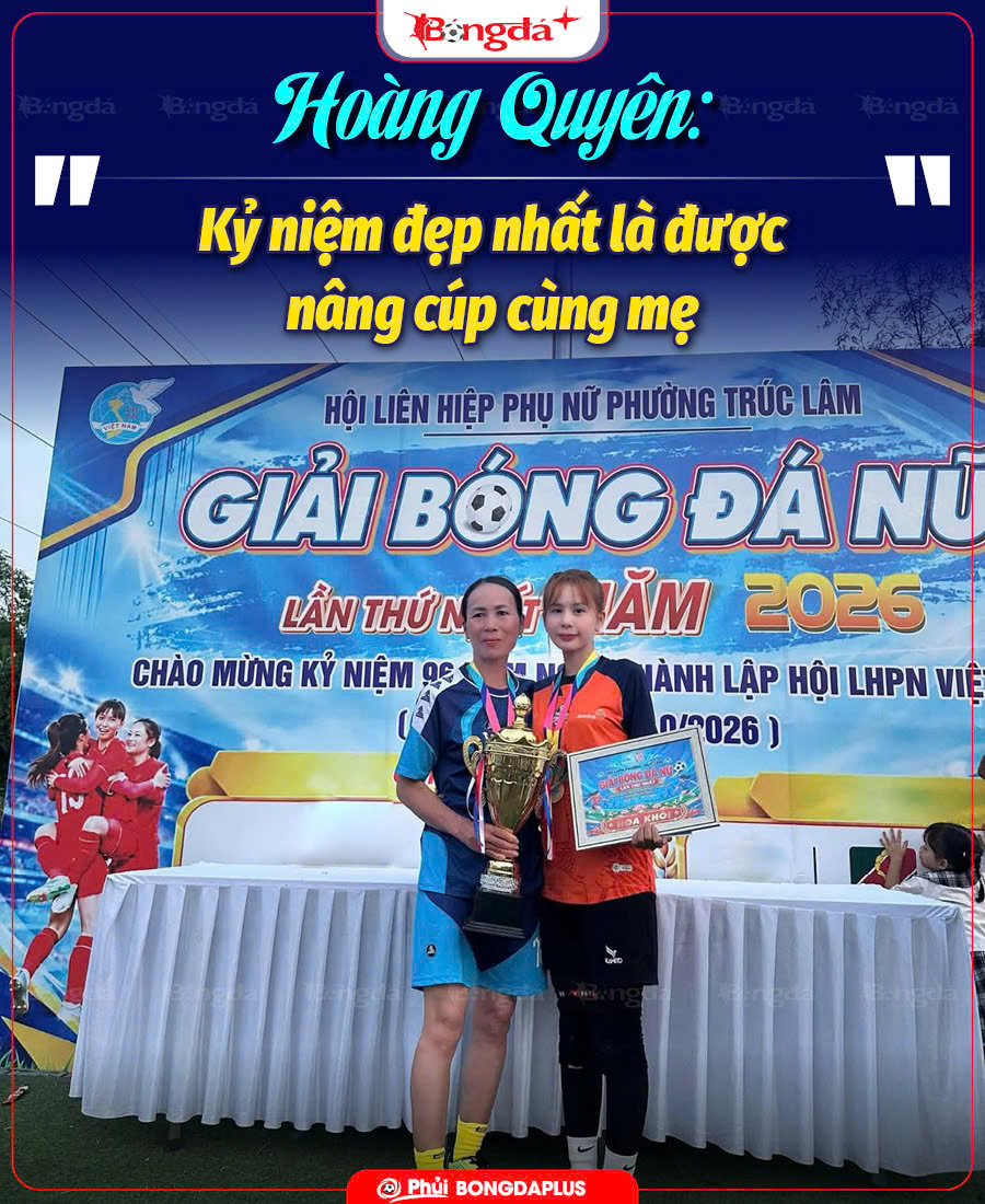 Hoàng Quyên: Kỷ niệm đẹp nhất là được nâng cúp cùng mẹ