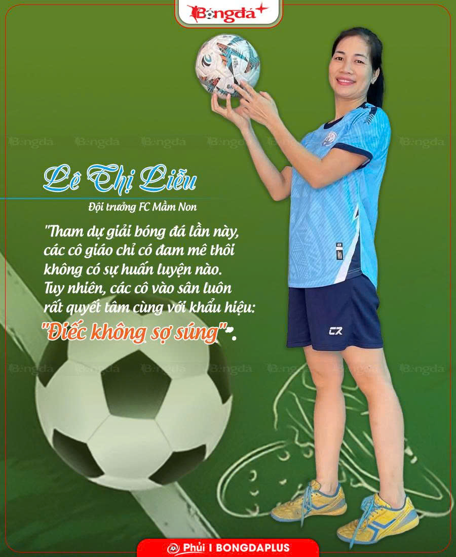 Lê Thị Liễu và FC Mầm Non: Khi các cô giáo gác giáo án để tung hoành sân cỏ