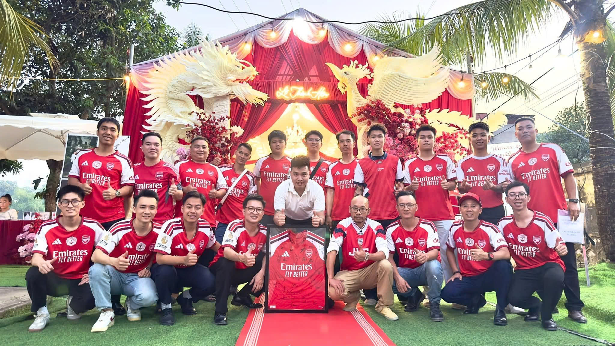 Pháo Hà Nội Pro League II - An Phúc Cup : Khi tình yêu Arsenal kết nối những trái tim trên sân cỏ