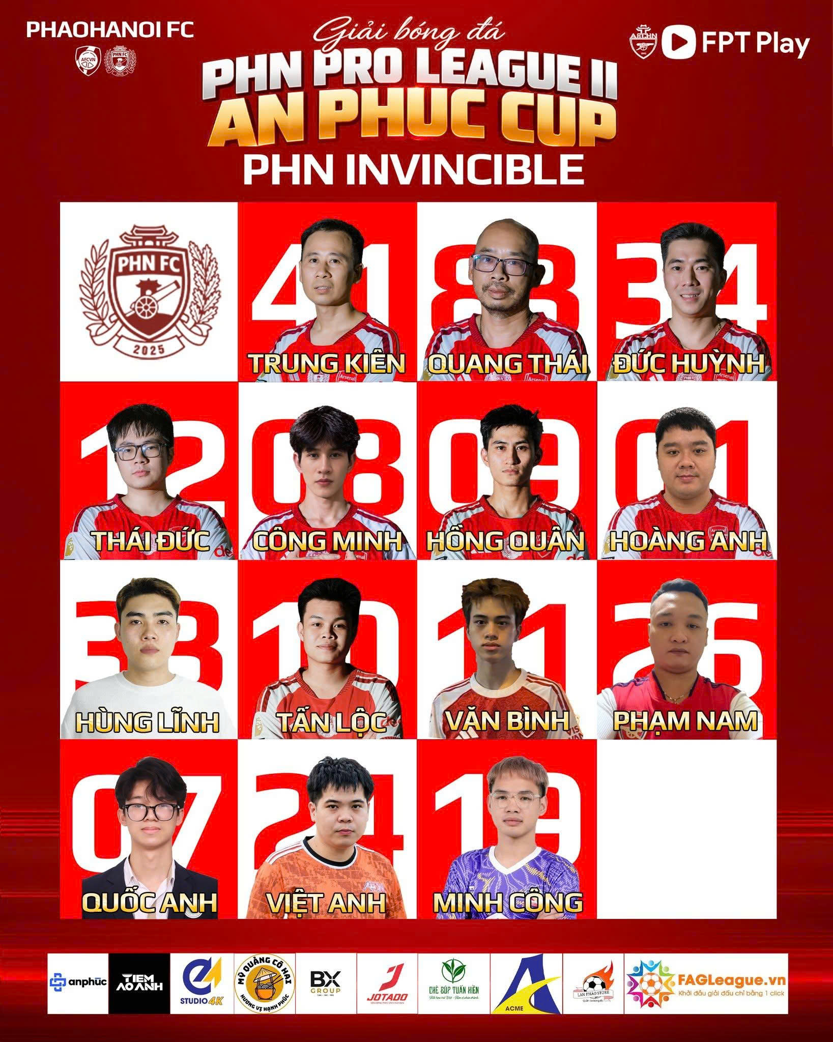 Pháo Hà Nội Pro League II - An Phúc Cup : Khi tình yêu Arsenal kết nối những trái tim trên sân cỏ