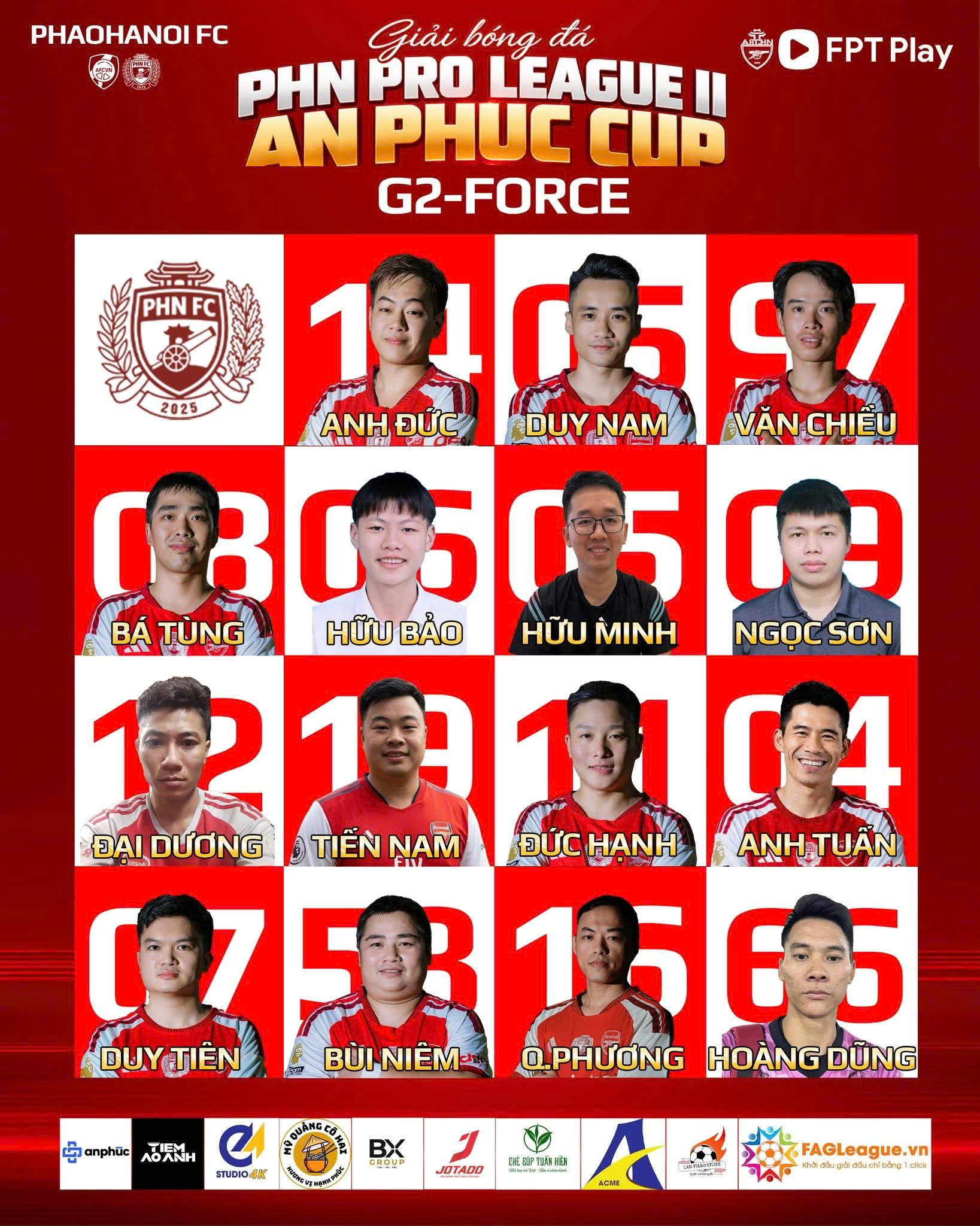 Pháo Hà Nội Pro League II - An Phúc Cup : Khi tình yêu Arsenal kết nối những trái tim trên sân cỏ
