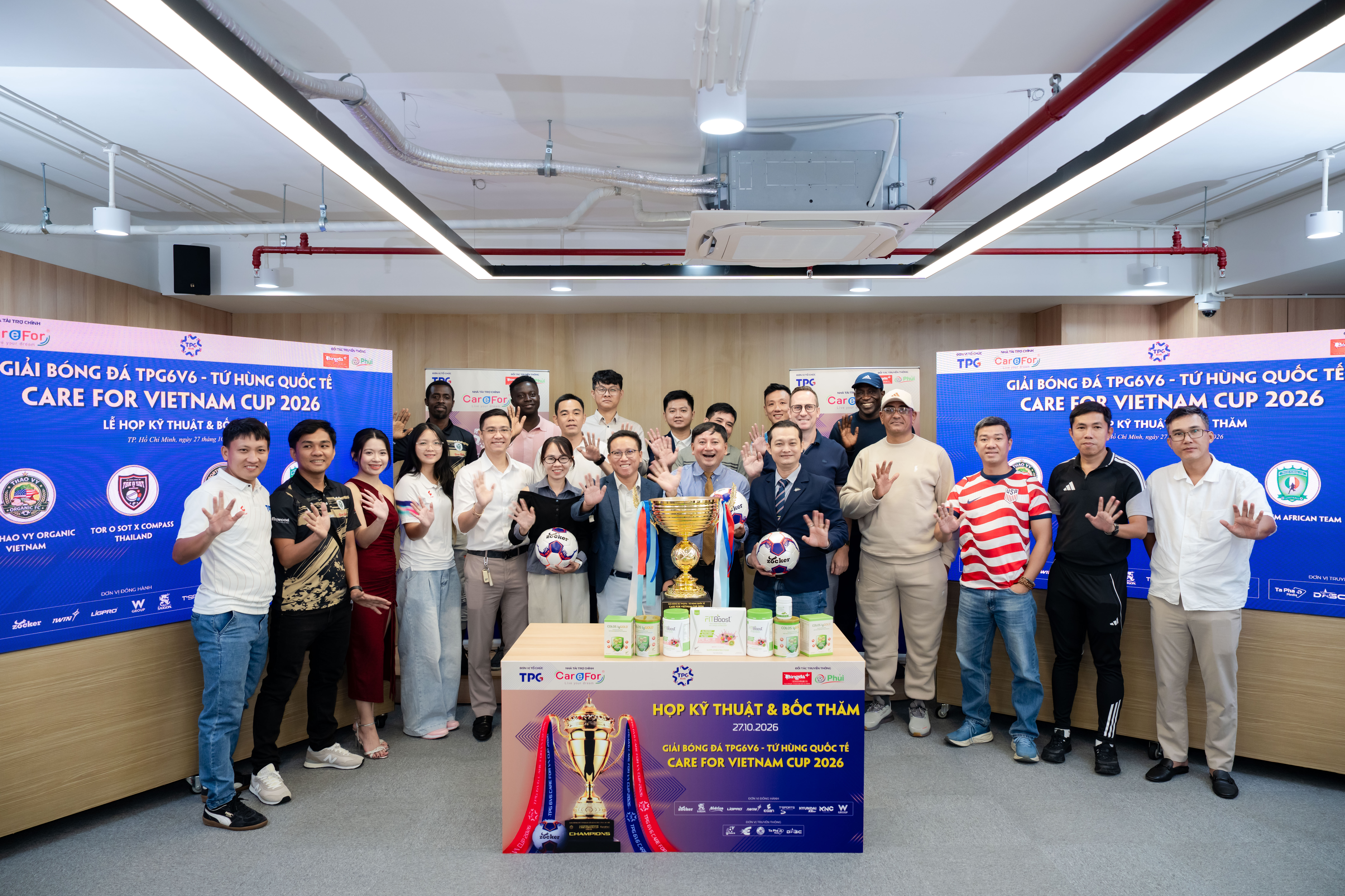 TPG6v6 Tứ hùng Quốc tế - Care For Việt Nam Cup 2026: Hồng Kông, Minh Trí, Nhật 
