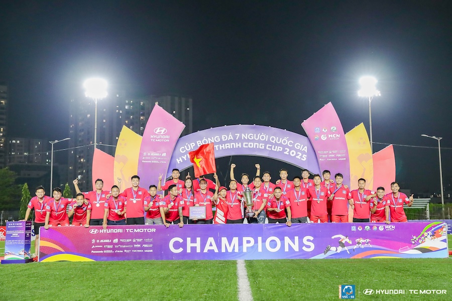 Thiên Khôi FC khai xuân Bính Ngọ và nhận vinh danh là đơn vị tiêu biểu năm 2025 của Thiên Khôi Group.