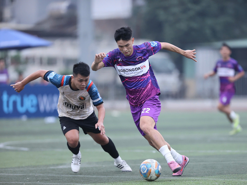 Gmeta (tím) đánh rơi 3 điểm trọn vẹn trước MUVN