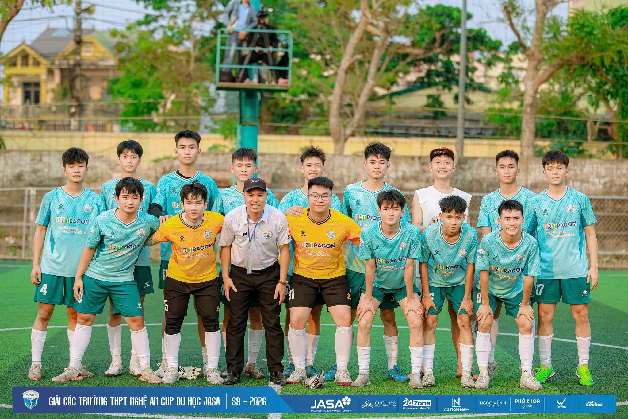 16 đội dự vòng knock-out giải bóng đá các trường THPT Nghệ An tranh cúp Du học JASA 2026