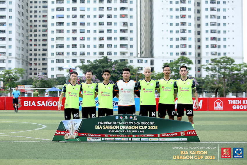 Đội hình của Đại Nam FC ở HPL-S12 (Ảnh: HPL)