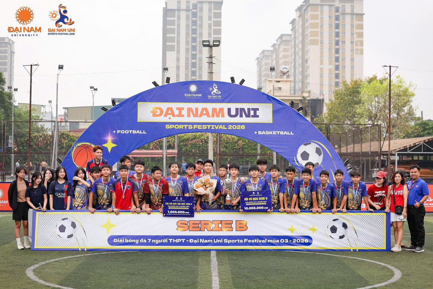 ĐẠI NAM UNI SPORTS FESTIVAL 2026: Khép lại hành trình của những quý ông sân cỏ!