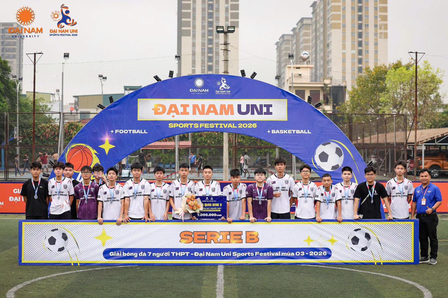 ĐẠI NAM UNI SPORTS FESTIVAL 2026: Khép lại hành trình của những quý ông sân cỏ!