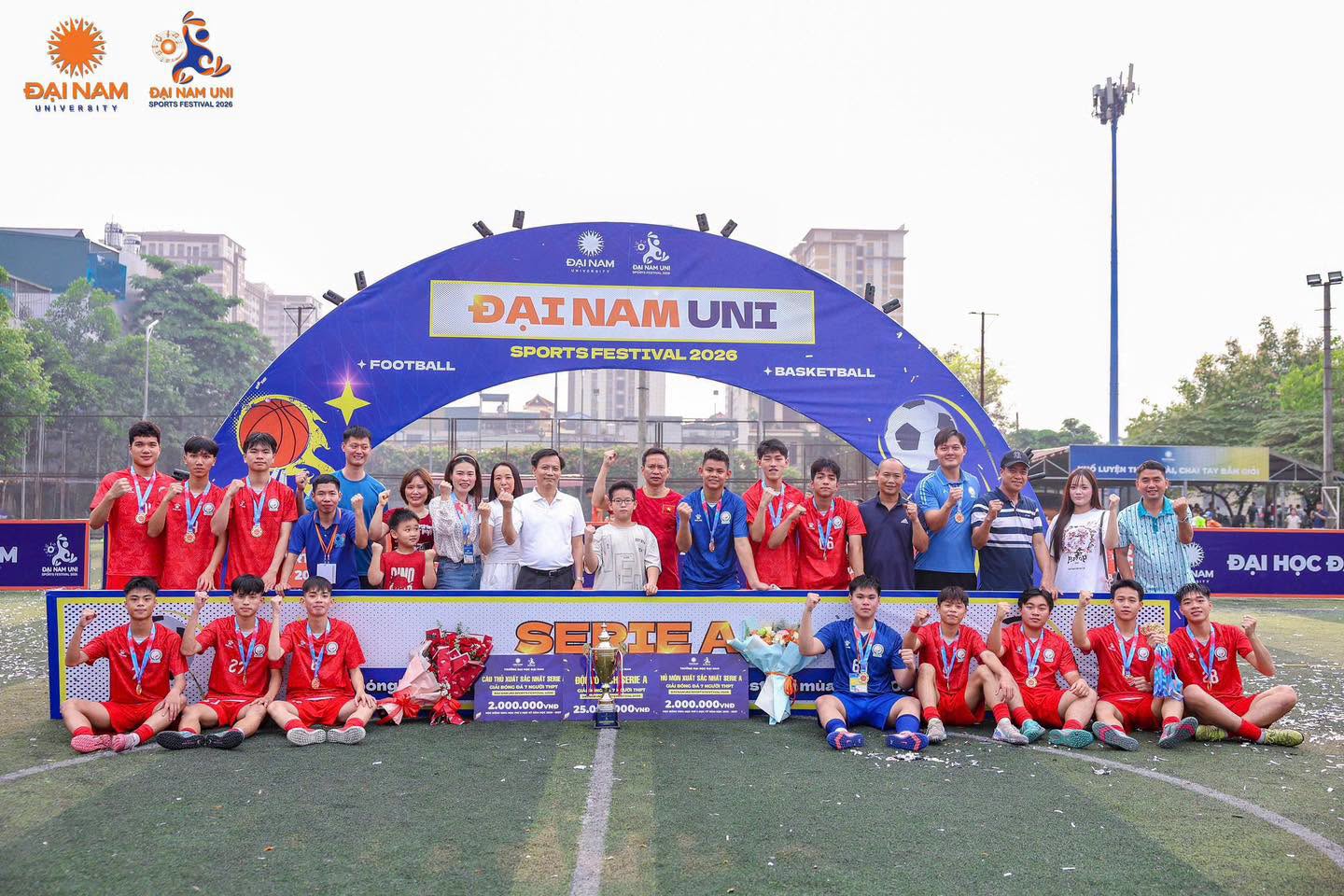 ĐẠI NAM UNI SPORTS FESTIVAL 2026: Khép lại hành trình của những quý ông sân cỏ!