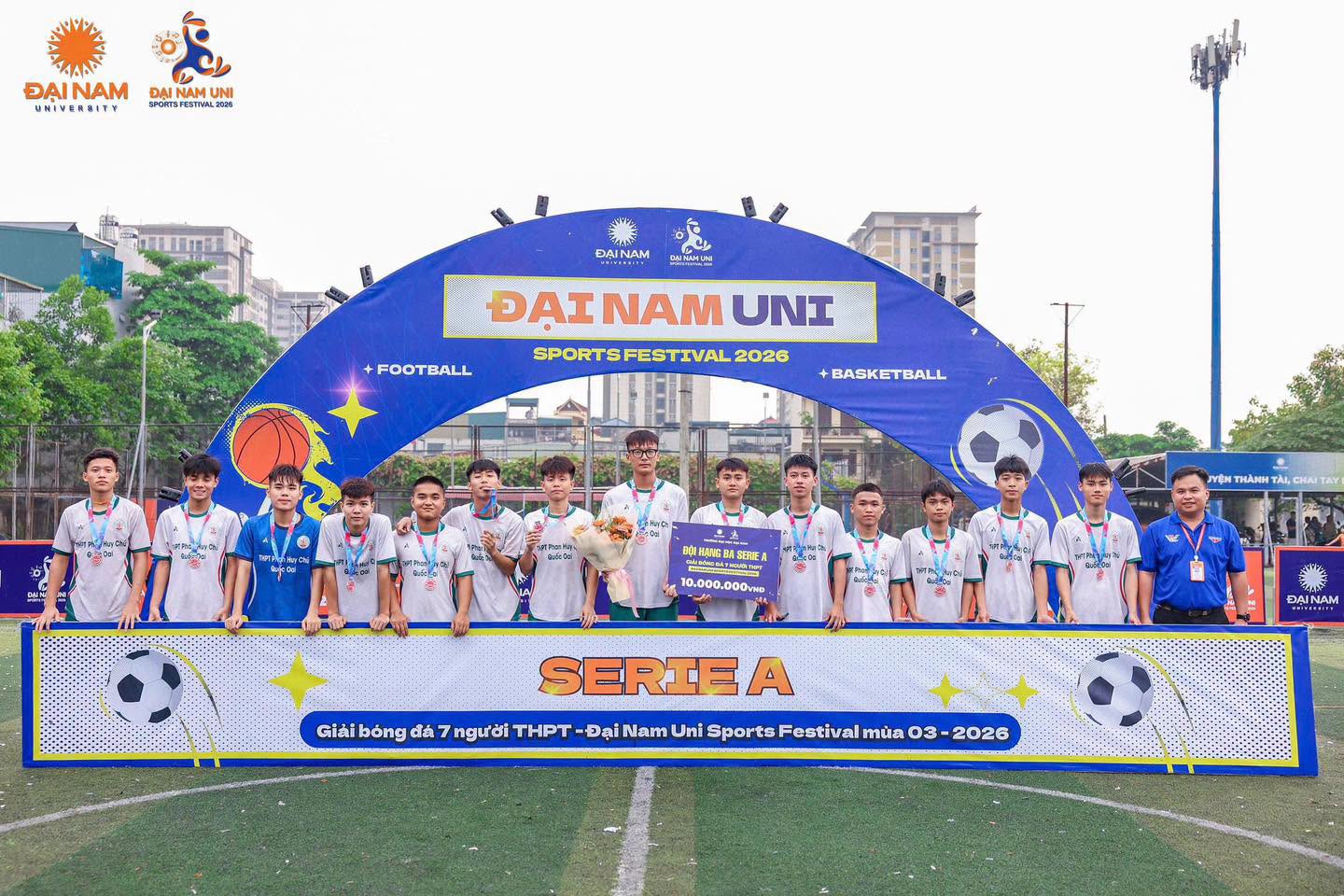 ĐẠI NAM UNI SPORTS FESTIVAL 2026: Khép lại hành trình của những quý ông sân cỏ!