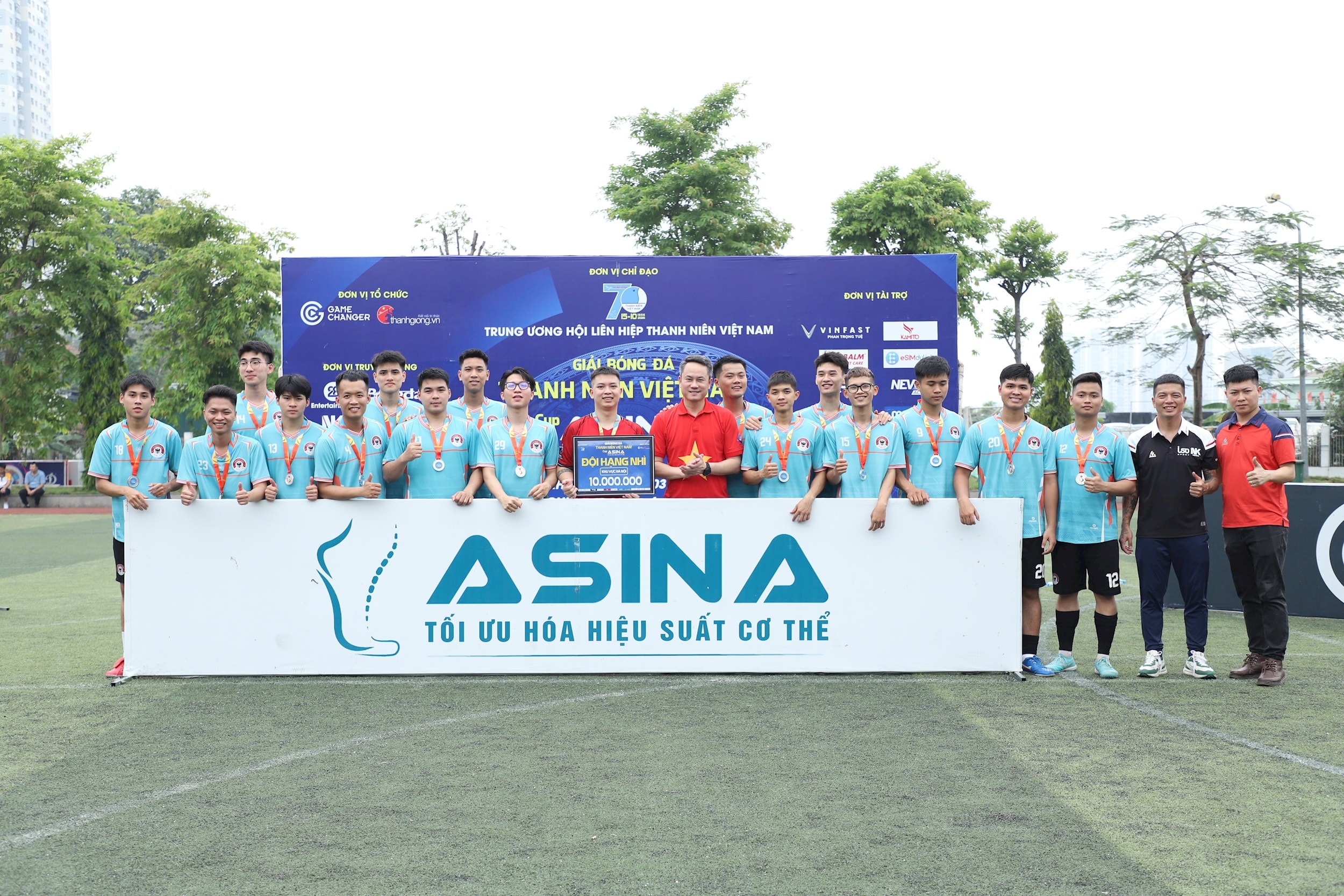 Đông Mỹ FC vô địch Giải bóng đá Thanh niên Việt Nam – Cúp ASINA 2026