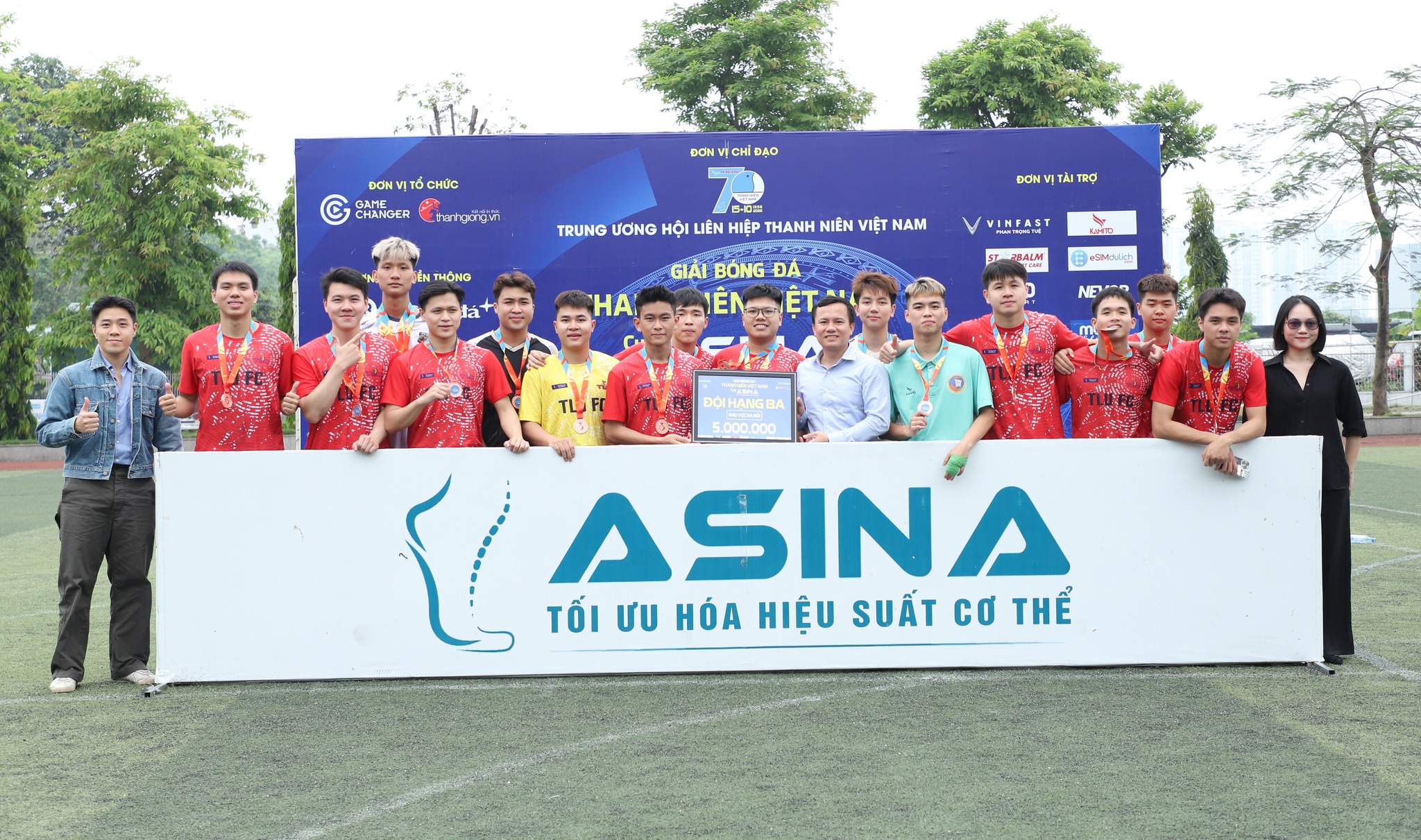 Đông Mỹ FC vô địch Giải bóng đá Thanh niên Việt Nam – Cúp ASINA 2026