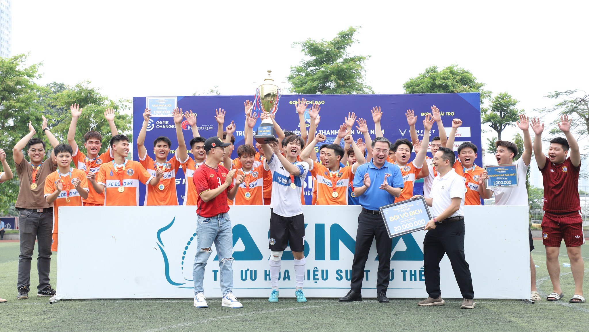 Đông Mỹ FC vô địch Giải bóng đá Thanh niên Việt Nam – Cúp ASINA 2026