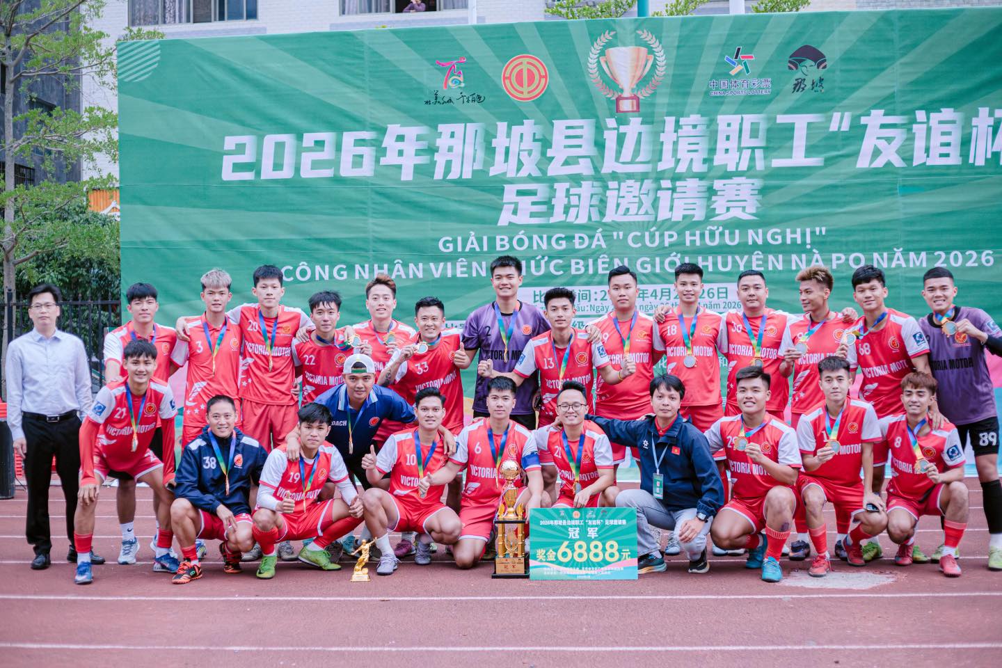 FC Victoria vô địch trên đất Trung Quốc