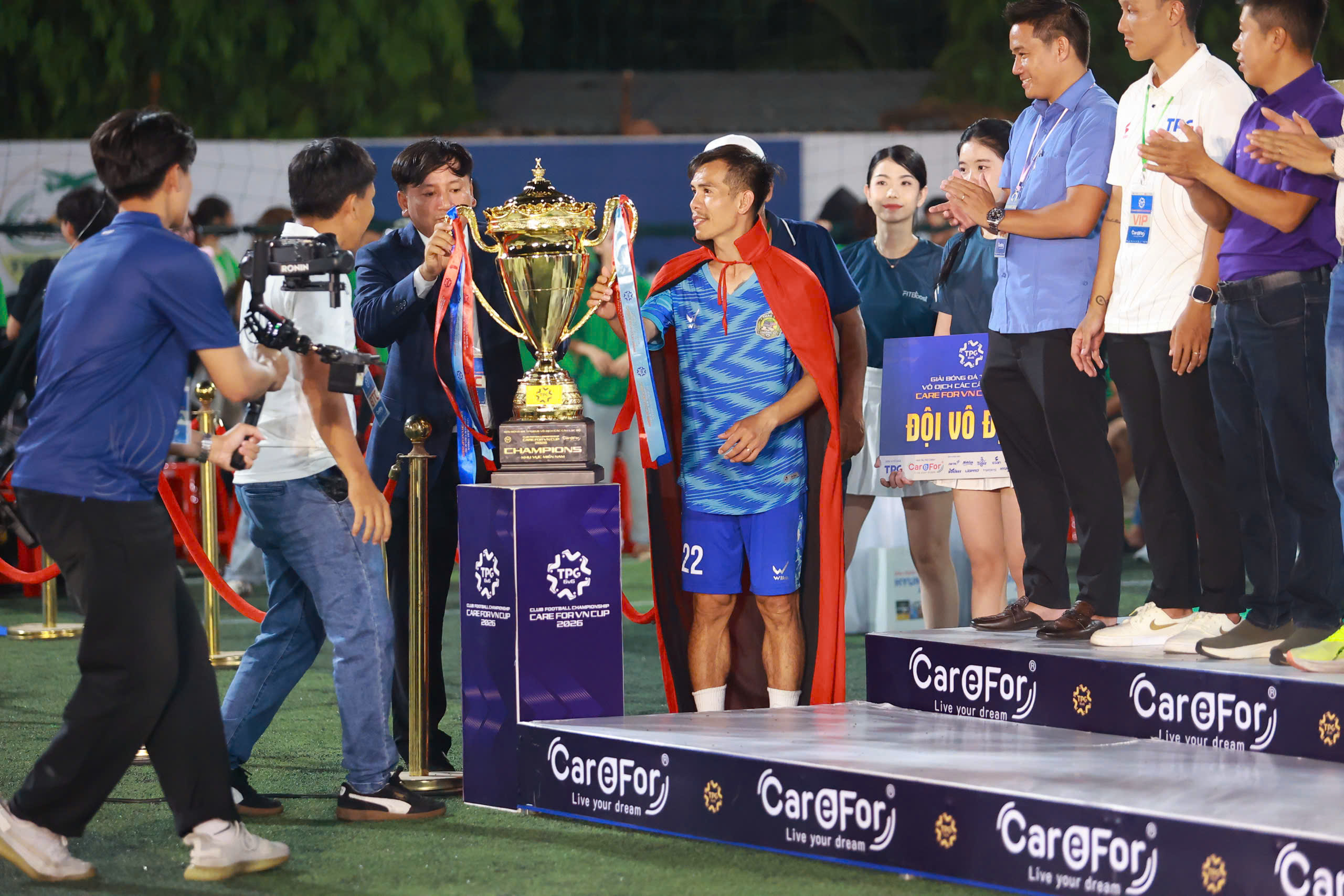 Hồng Kông, Nhật 'bổn',... cùng Thảo Vy Organic vô địch TPG6v6 - Care For VN Cup 2026