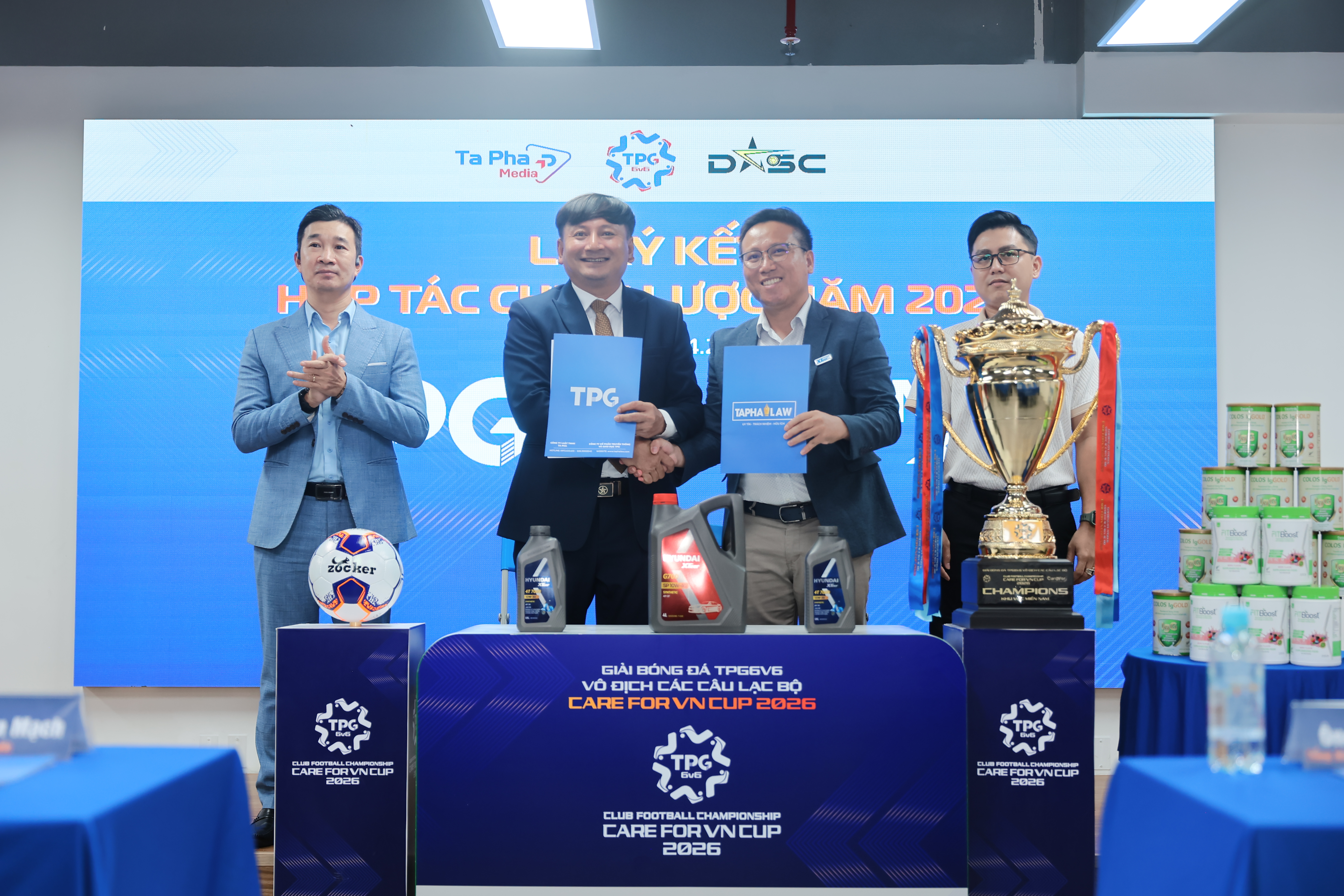 Khởi tranh giải bóng đá TPG6v6 - Care For Việt Nam Cup 2026 khu vực miền Nam