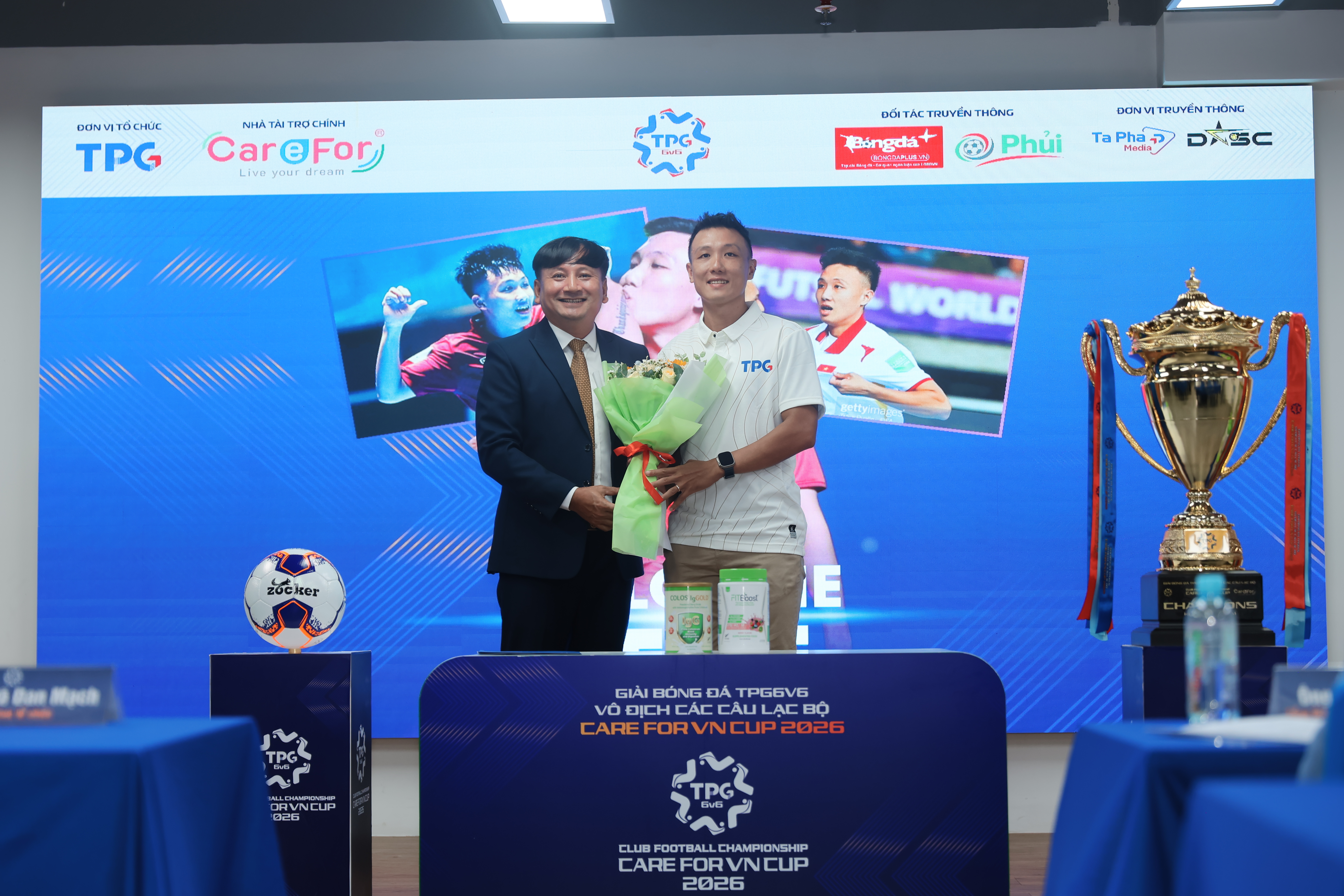 Khởi tranh giải bóng đá TPG6v6 - Care For Việt Nam Cup 2026 khu vực miền Nam