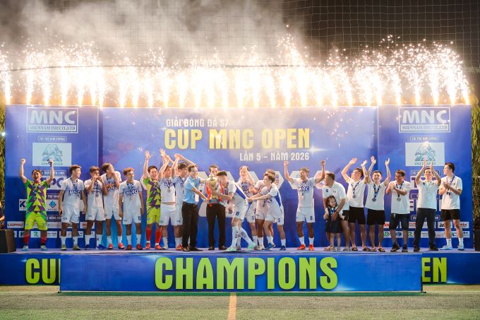 MNC FC lên ngôi vô địch giải bóng đá S7 - Tranh Cúp MNC 2026