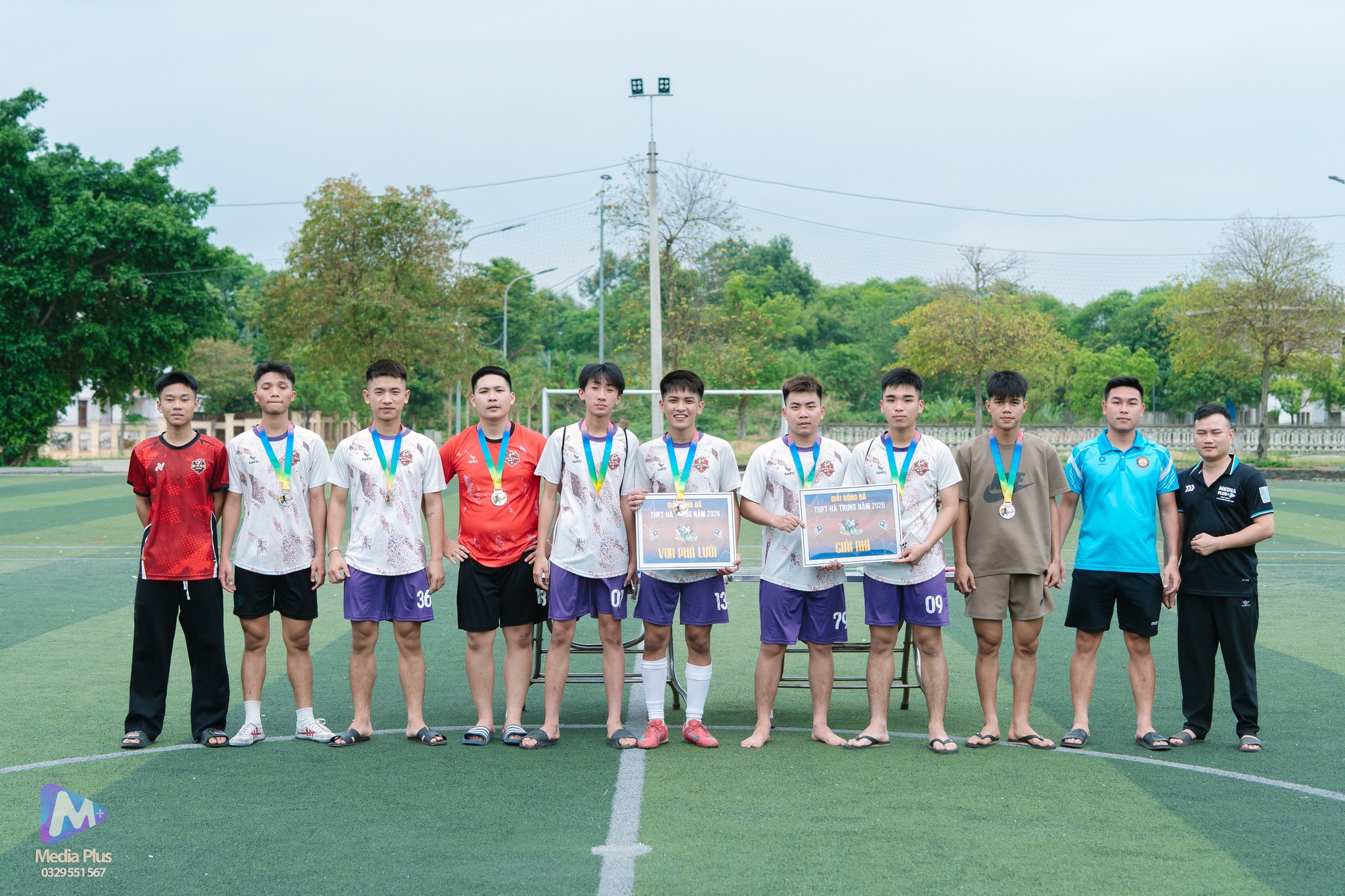 11A K65 vô địch giải Bóng Đá THPT Hà Trung S2 - 2025-2026
