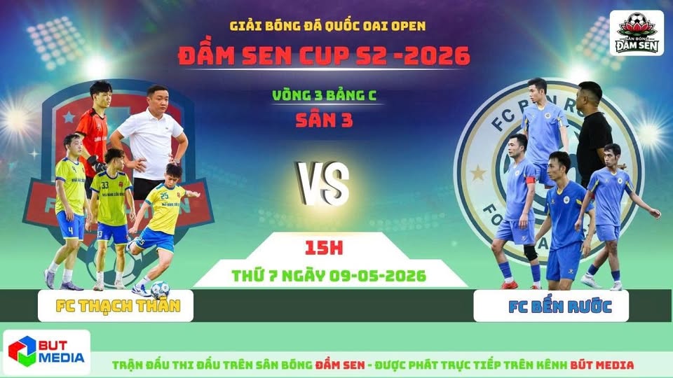 3 cặp đại chiến tại vòng bảng giải bóng đá Quốc Oai Open – Đầm Sen Cúp S2