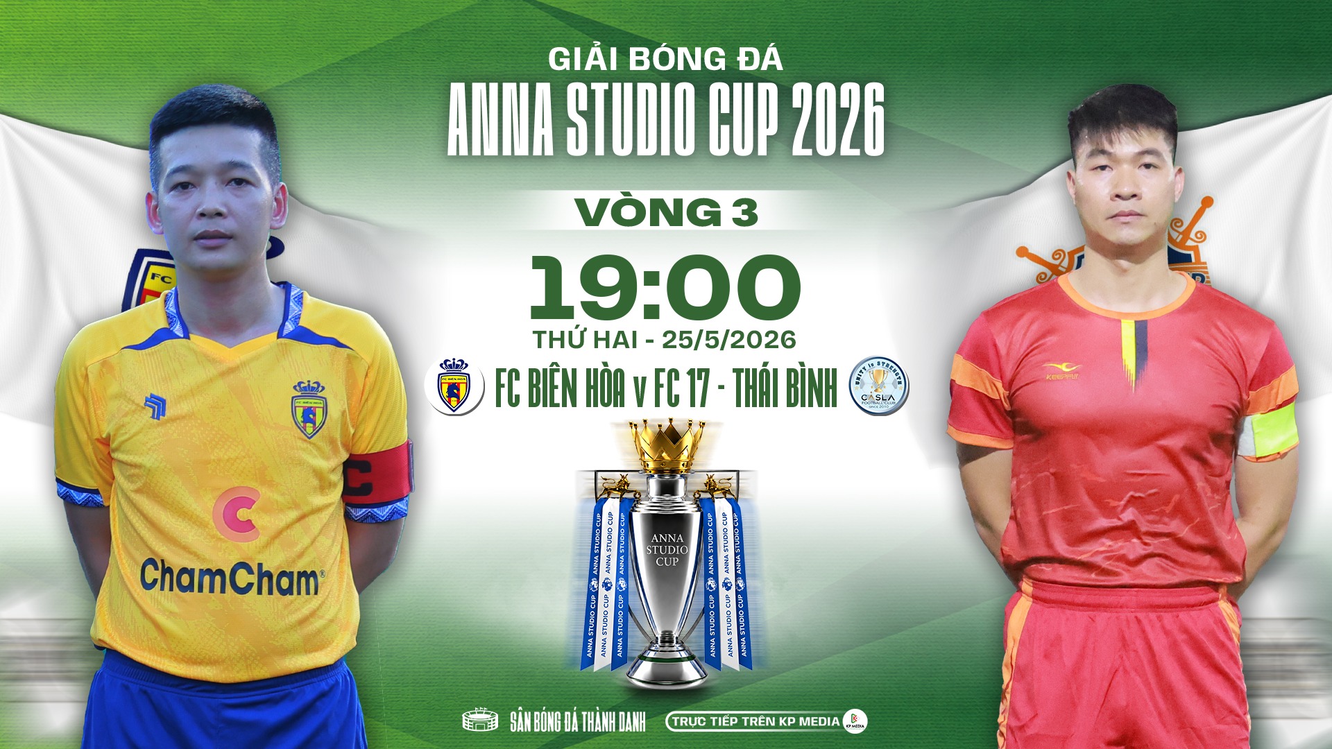 Cục diện bảng B trước vòng 3 Anna Studio Cup 2026: Căng thẳng cuộc đua vào bán kết