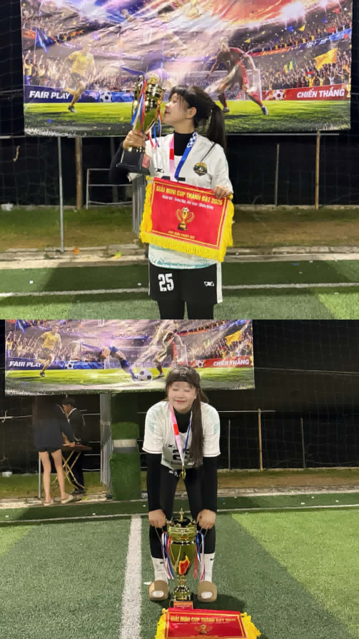 Lương Thảo My: Chuyên gia săn cúp, thần tượng Lionel Messi